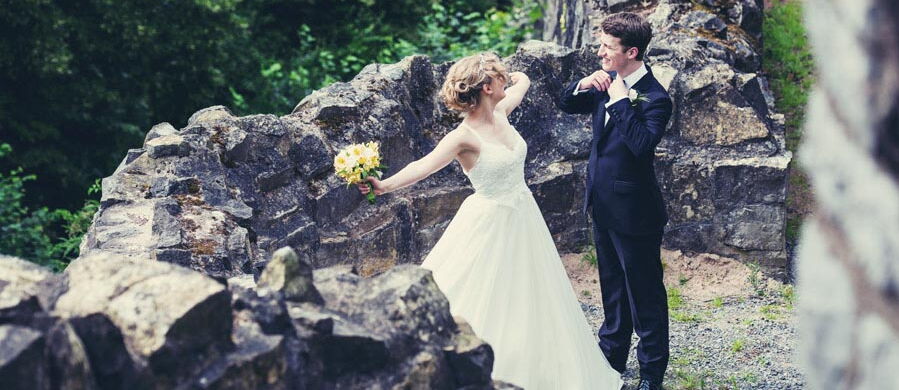 05.07.2014 - Hochzeit auf der Burg Polle: Carina und Eric