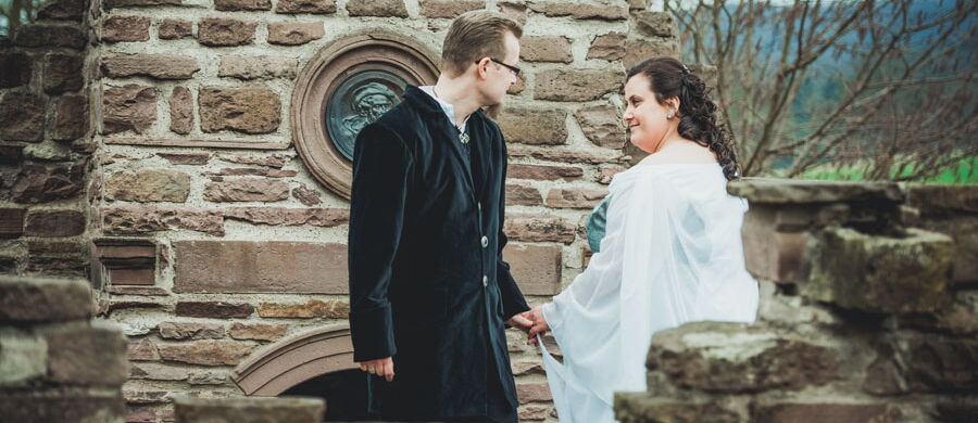 28.03.2015 - Ritterhochzeit auf Schloß Bevern: Nadin und Jörn